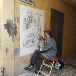 Muro dipinto, scuola e inclusione nel mercoledì di Toscanella