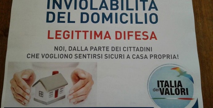 Legittima difesa: boom di firme in tutta Italia. Grande affluenza anche a Imola