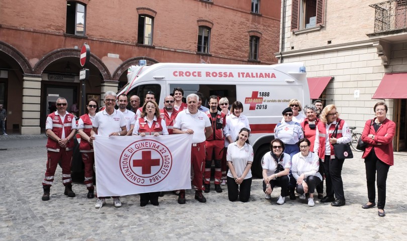 Una nuova ambulanza per la Croce Rossa di Imola